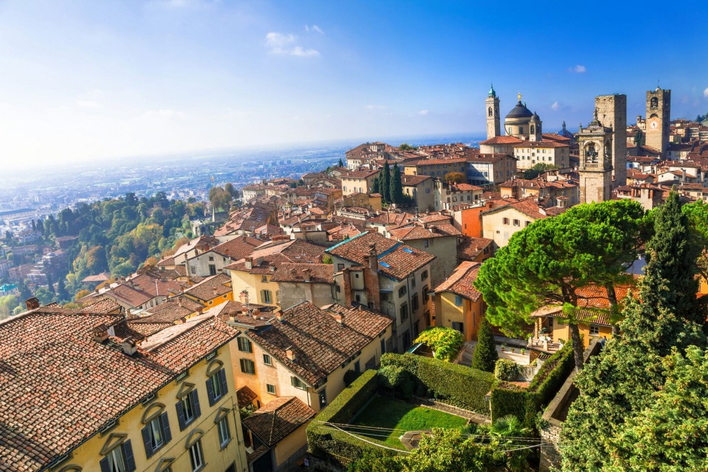 Horní město (Cittá alta) Bergamo