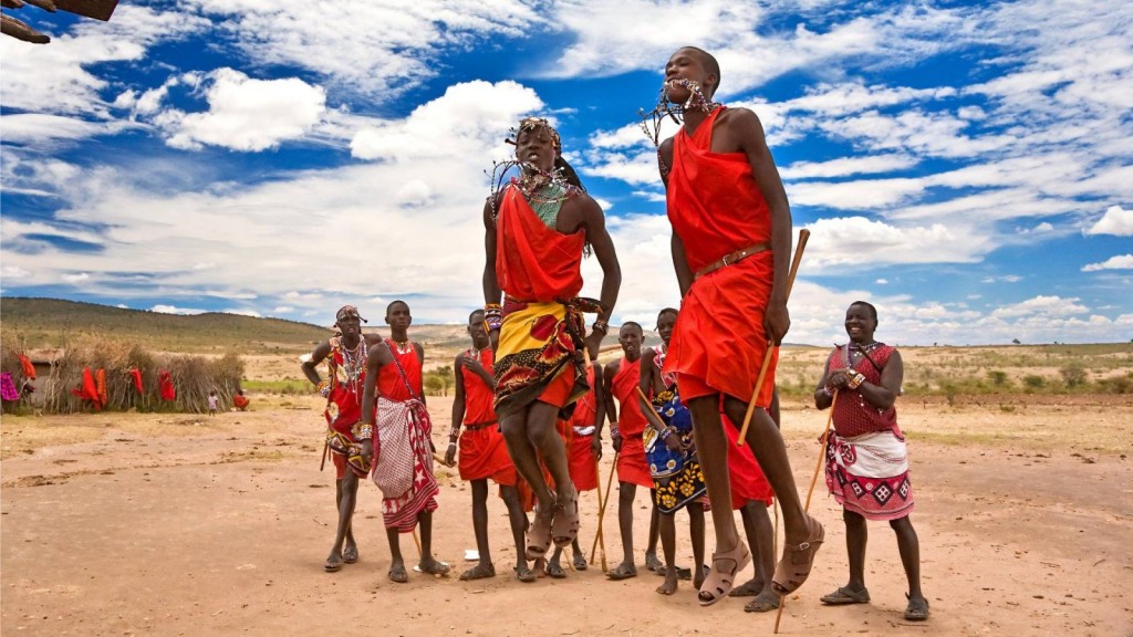 Masajové - nejznámější obyvatelé Afriky
