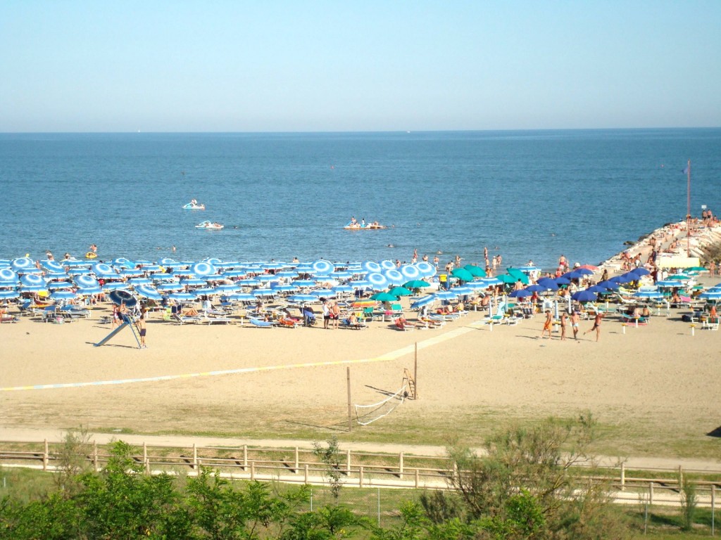 Pláž v Eraclea Mare