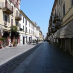 Ulice města Valenza