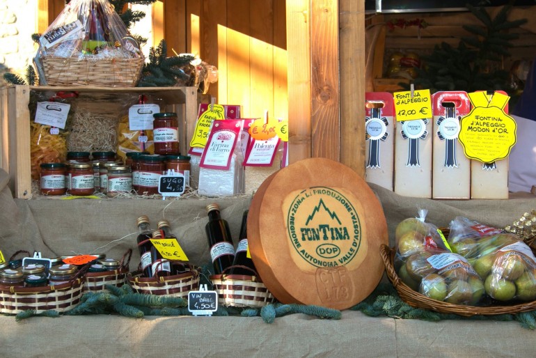 Typické produkty Valle d'Aosta