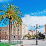 Náměstí Piazza Italia v Sassari