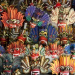 Tradiční srílanské masky démonů