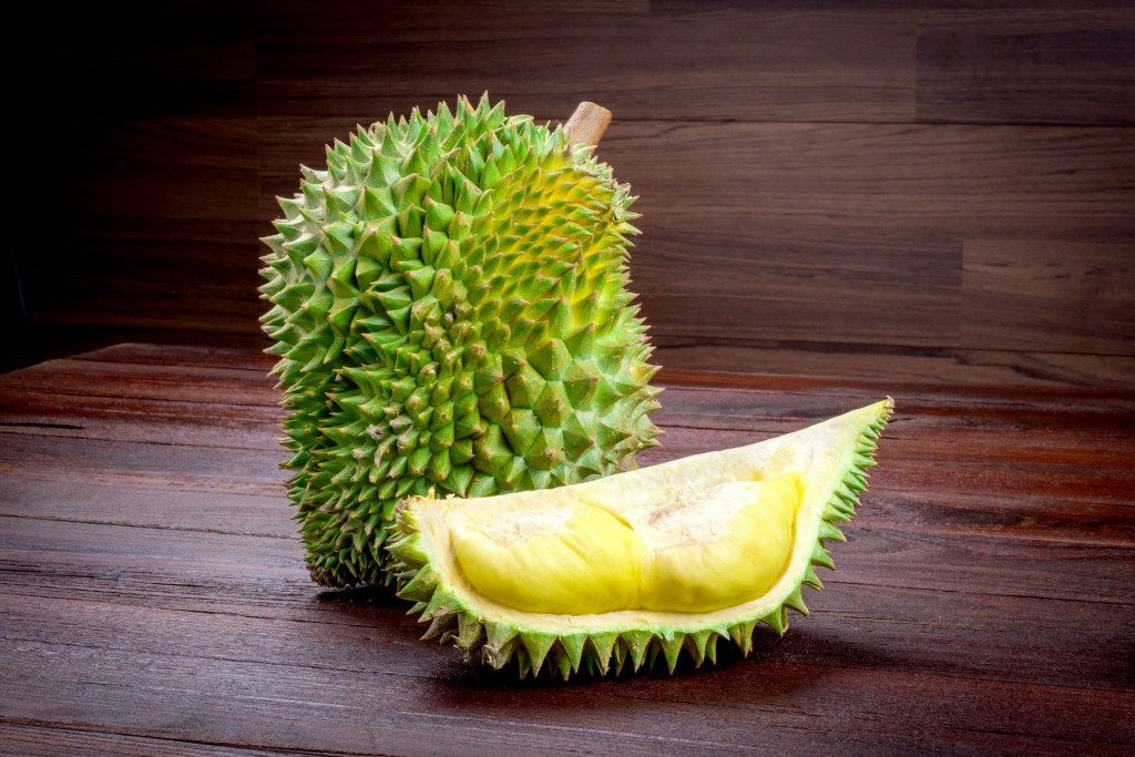 Durian - údajně nejsmradlavější ovoce světa