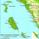 Mentavajské ostrovy - mapa