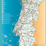 Mapa Portugalska