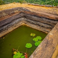 Nádrž na vodu na Sigiriji 