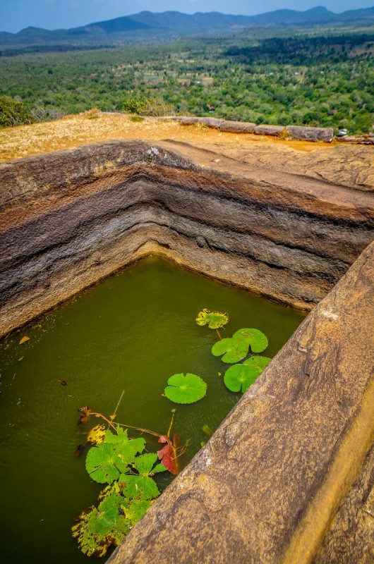 Nádrž na vodu na Sigiriji