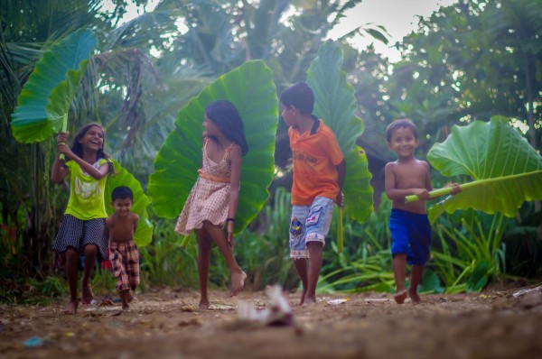Děti na Srí Lance