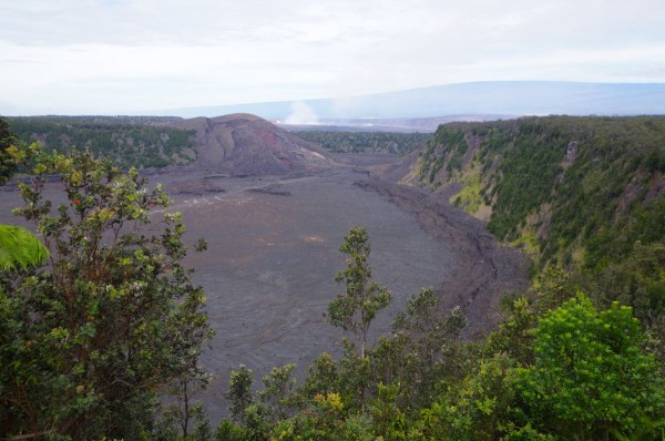 Kráter sopky Kilauea Iki