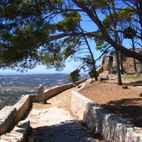 Kastro Agios Georgios – výhled na západní stranu 