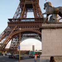 Tour Eiffel z Pont d’Iéna 