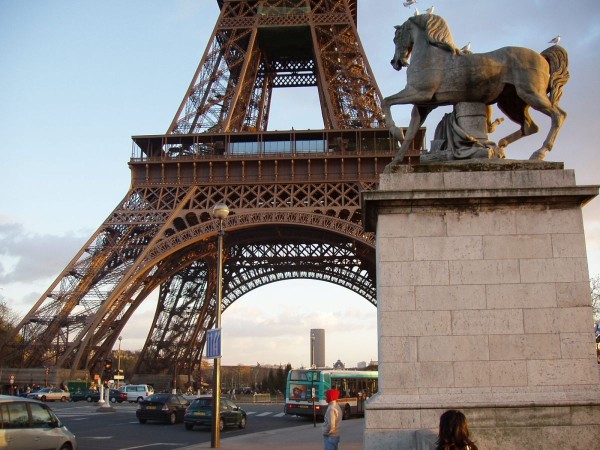Tour Eiffel z Pont d’Iéna